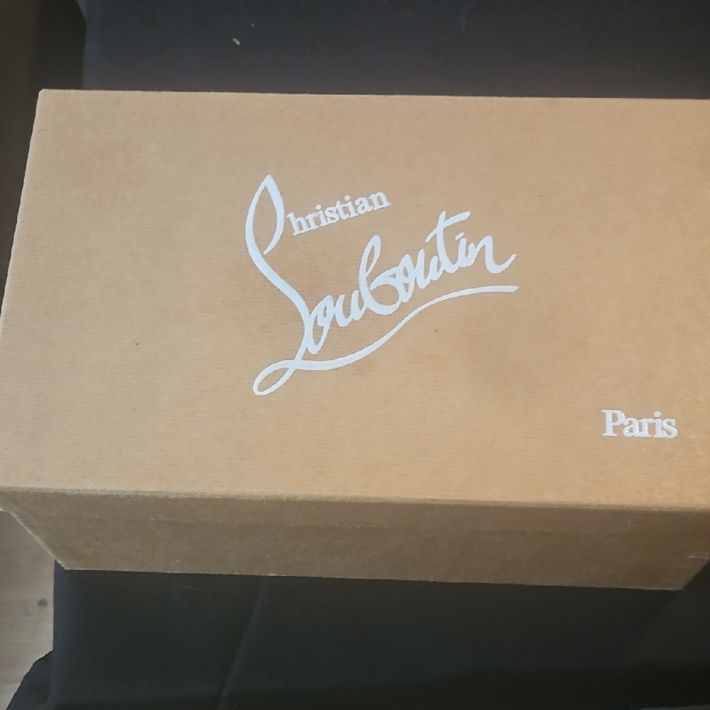 Christian Louboutin Tan Shoe Box